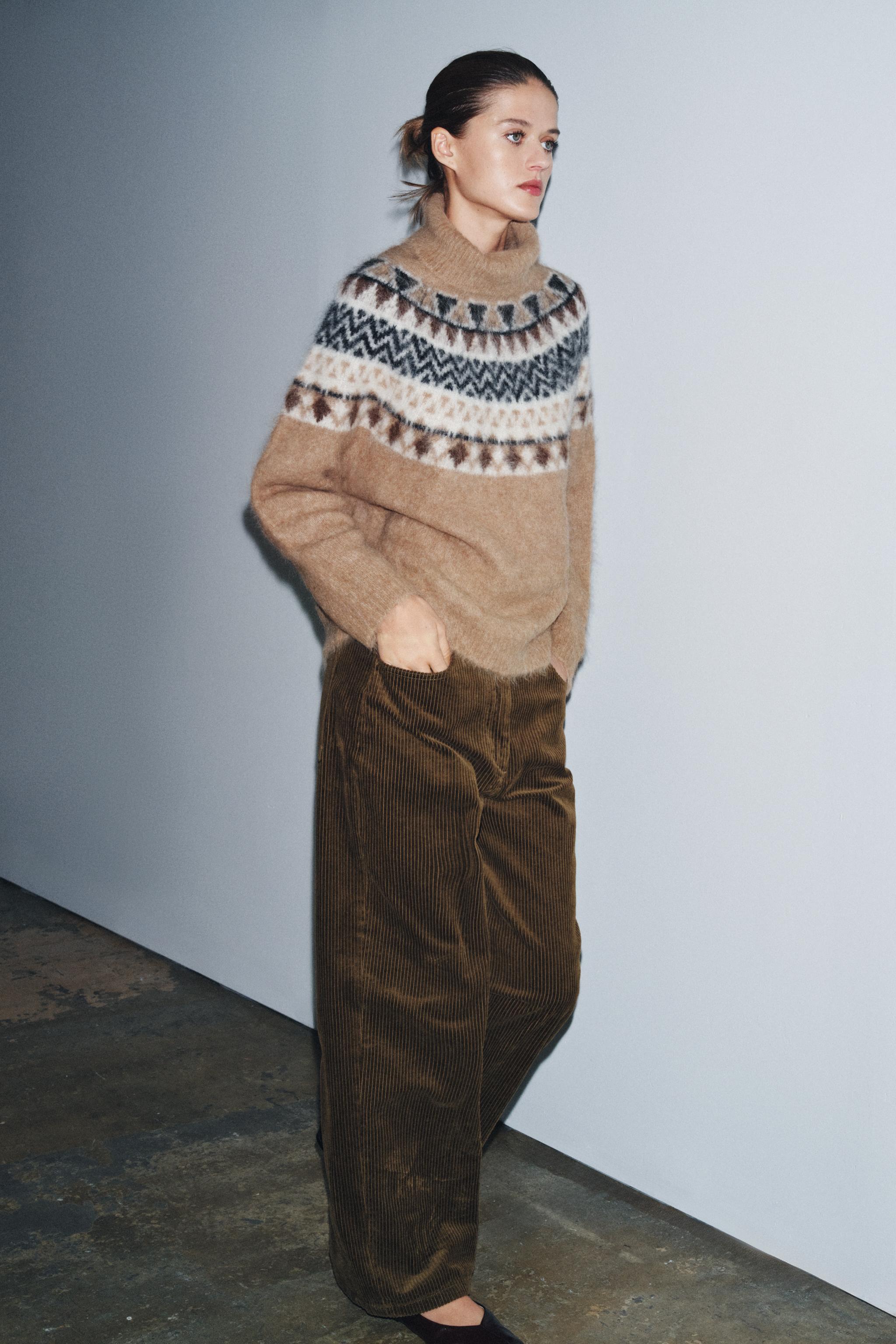 PULL EN ALPAGA JACQUARD